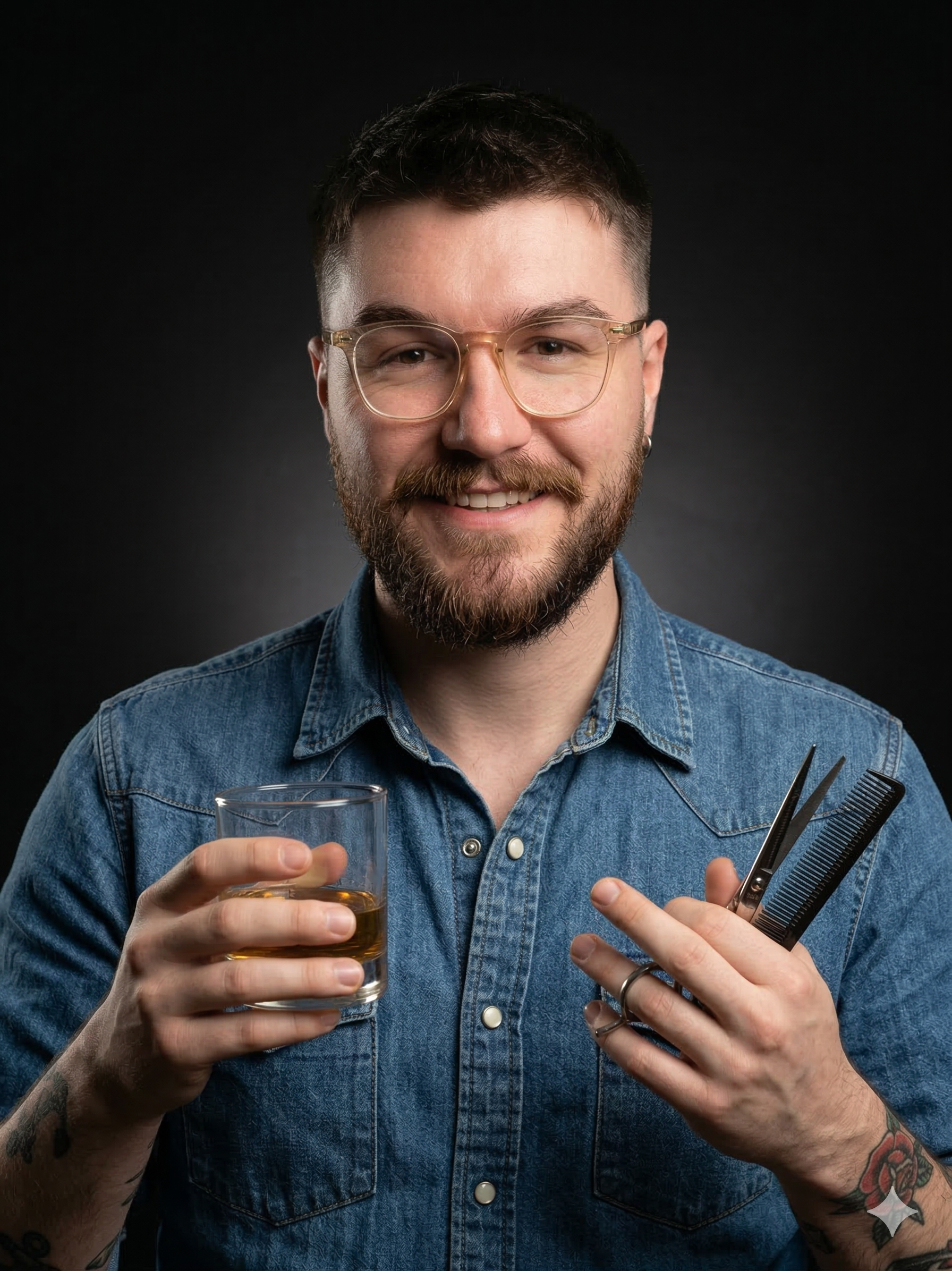 Barber Alex portrait