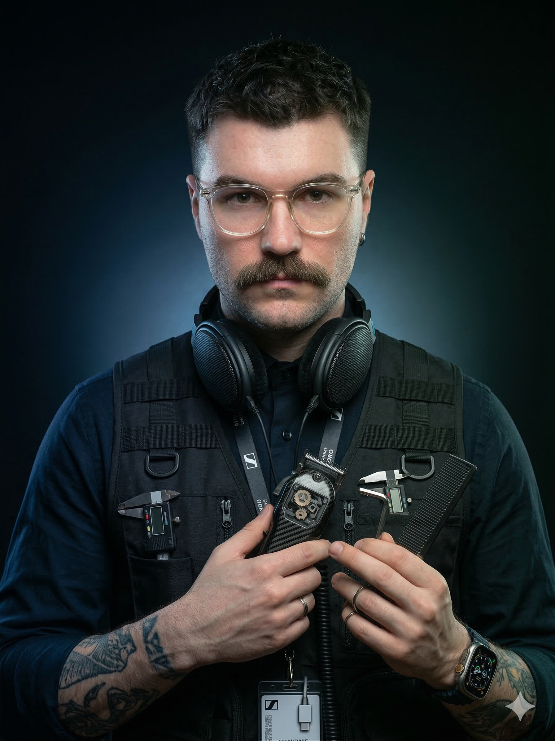 Barber Sofia portrait